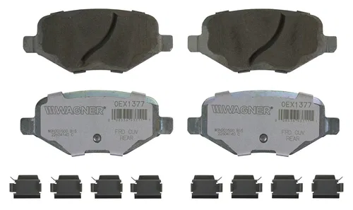 OEX1377 – WAGNER BRAKE Brake Pad, OE Replacement Premium Low-Copper Ceramic - view 3